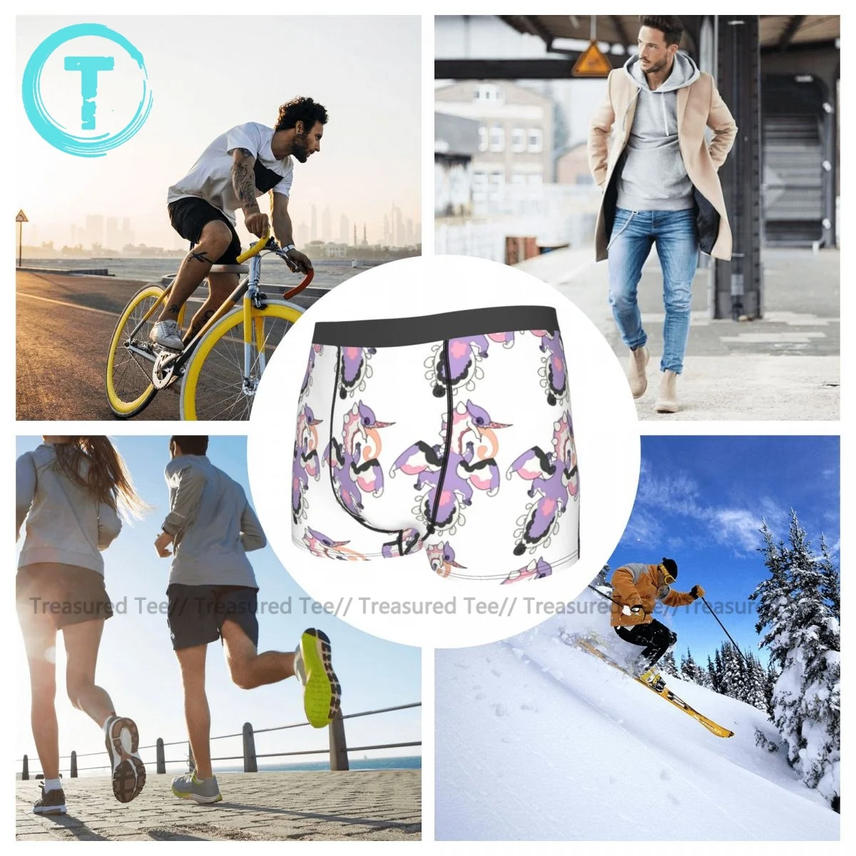 

Monster Hunter Underwear Trenky Polyester Breathable Trunk Boys Pouch Design Boxer Brief