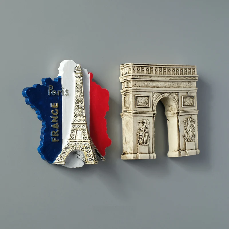 

Ímãs de geladeira magnéticos torre eiffel, paris, arco europeu de trionfo, torre eiffel, mundo, lembranças, coleção, presentes