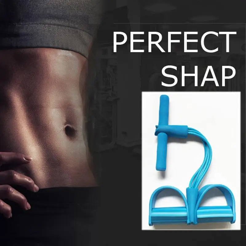 

Pedal Resistance Band Yoga Stretch Band With Handle Elastic Pull Rope Pedal Expander Pilates Stretch Band Strength Workout