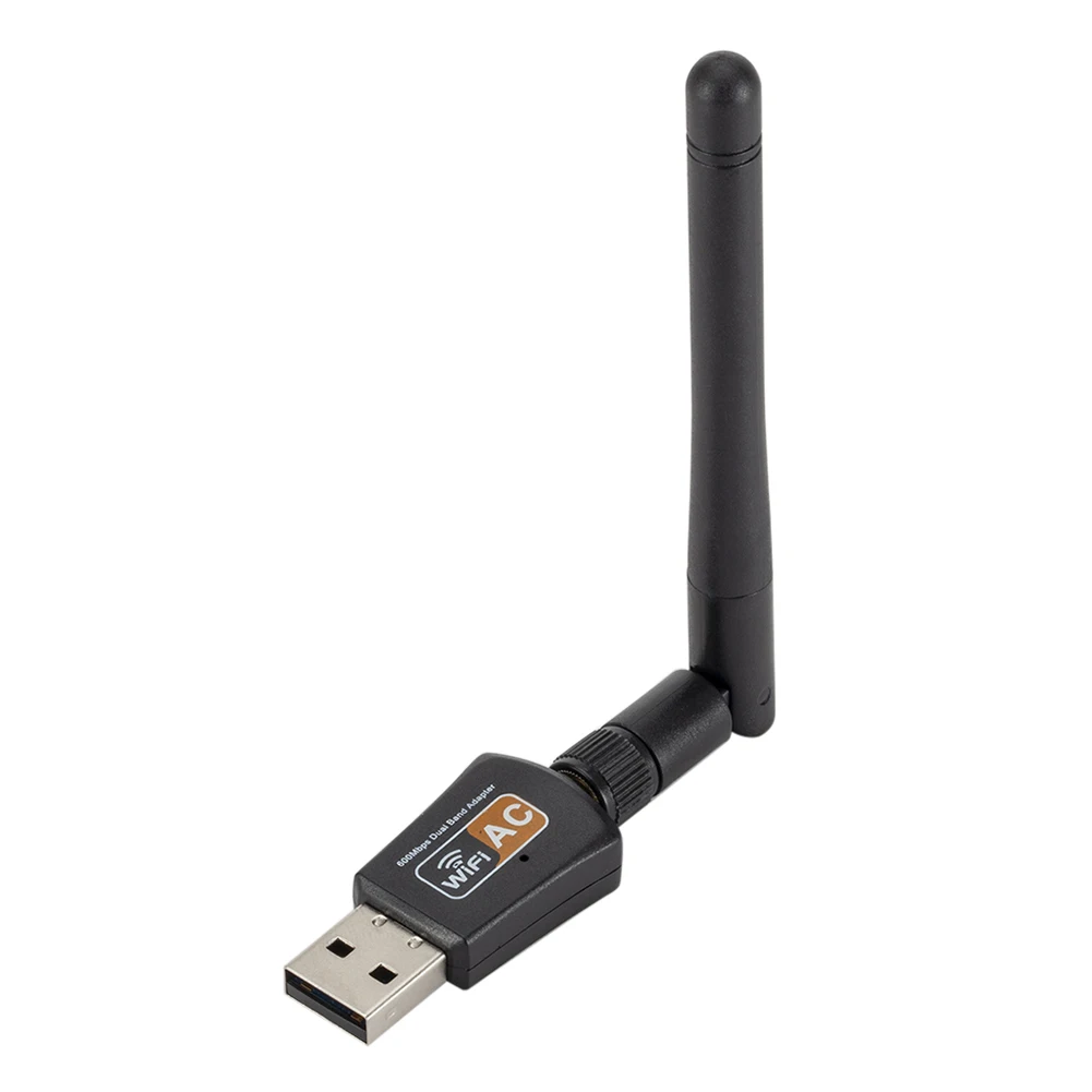 Портативный AC600 Мбит/с двухдиапазонный 2 4/5 ГГц USB Wi Fi сетевой адаптер приемник 11AC