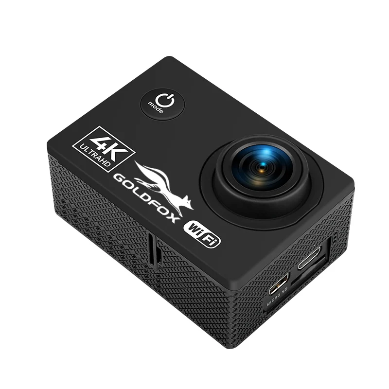 AT Q40C экшн камера Ultra HD 4K/30fps спортивная 24MP WiFi водонепроницаемая на шлем