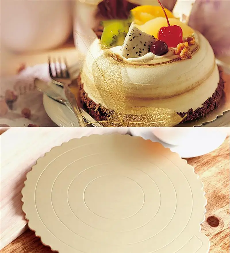 6 шт. круглая модная толстая доска для торта картонная круг | Дом и сад