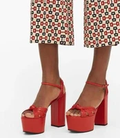 summer women buckle platform sandals female fillet peep toe high heels women sandal shoes