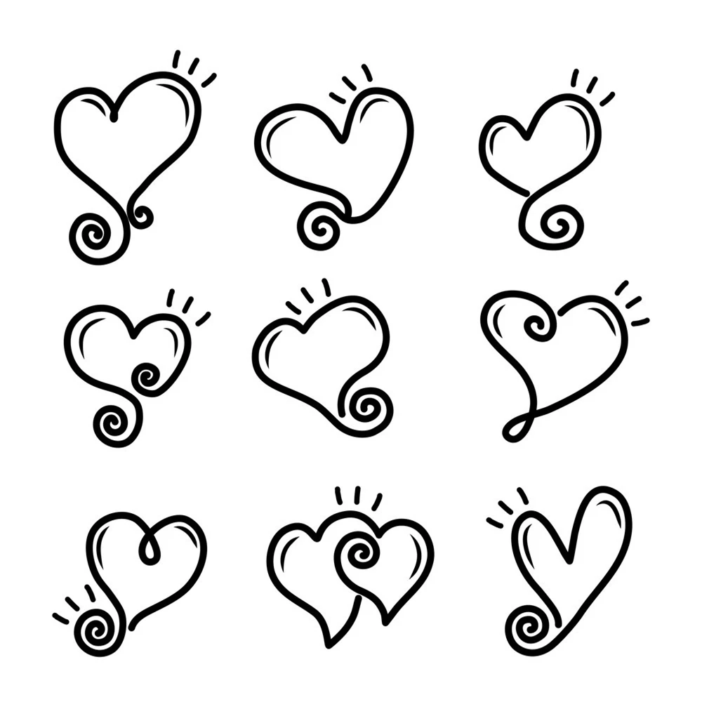 

Set Of Heart Valentine Vector Paper Cut Metal Craft Dies Card Making Stencils Diy Manual Scrapbooking New Embossing Dies 2022