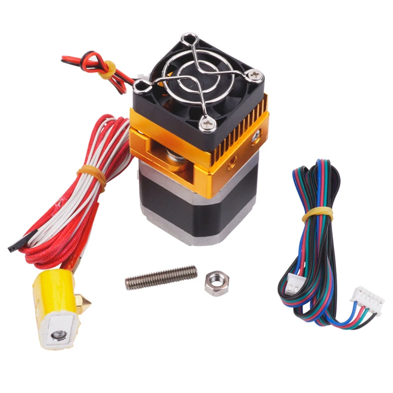Extruder Mk8 Head J-Head Hotend For Makerbot Prusa I3 3D Printers Parts With 1Pc Mk7/Mk8/Mk9 Silicone Sock Set | Компьютеры и офис