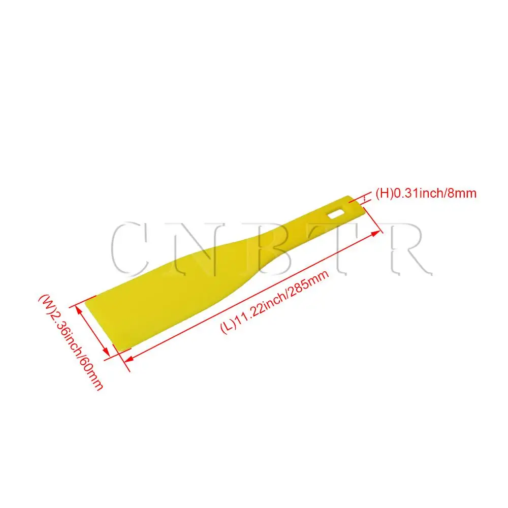 CNBTR 5 штук пластиковые шпатели чернил Совок трафаретной печати Лопата 285x60