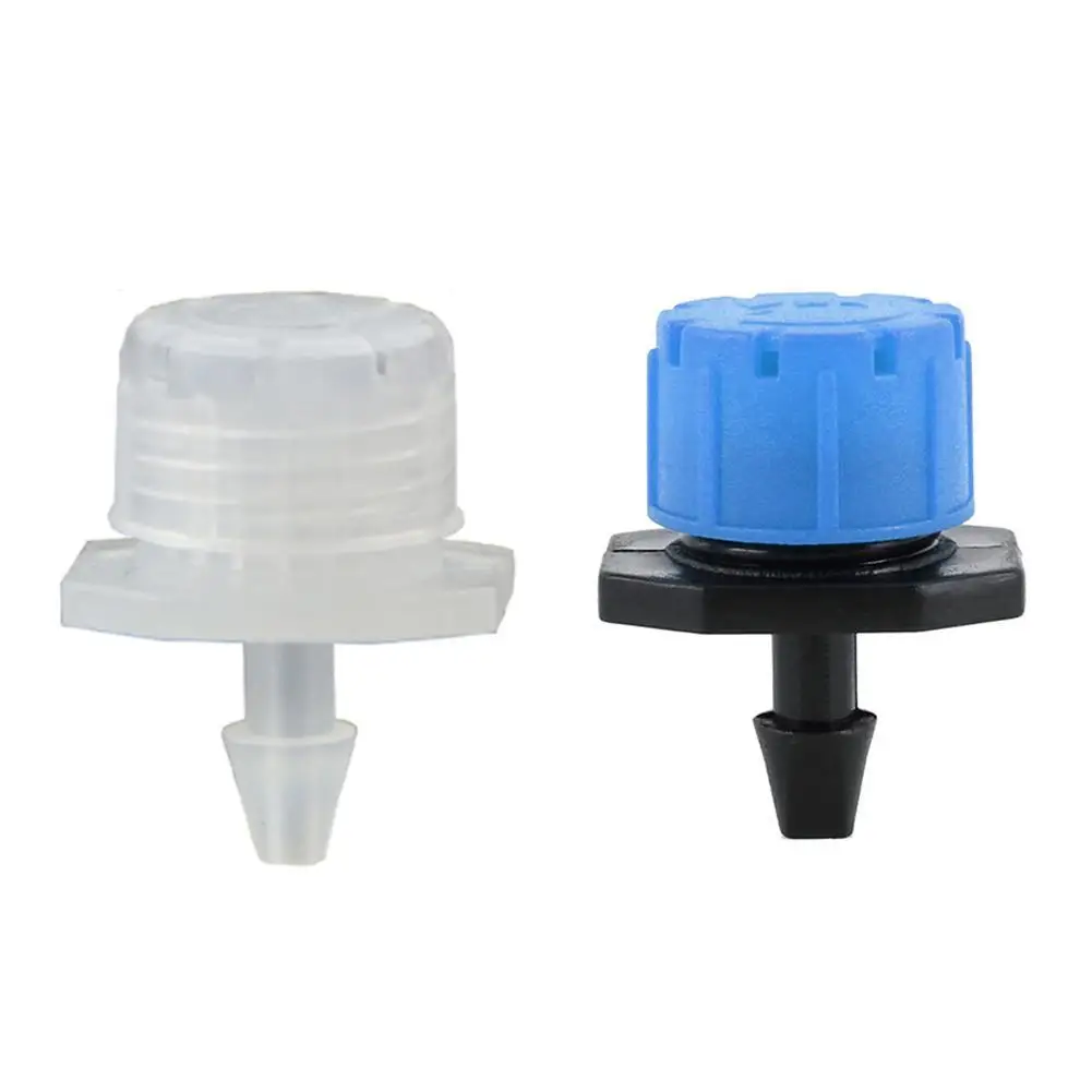 

Garden Adjustable Nozzles Drip Irrigation Watering Emitter Flower Beds Sprinkler 1/4'' Anti-Clogging Vegetable Dripper F0H6