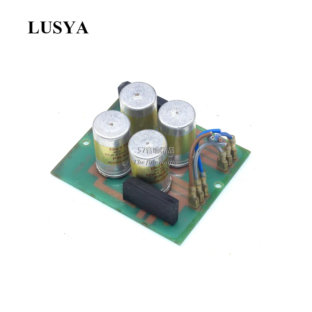 

Lusya Rectifier Filter Power Board FRAKO Frank 40V4700UF Amplifier Dual Power Supply T0410