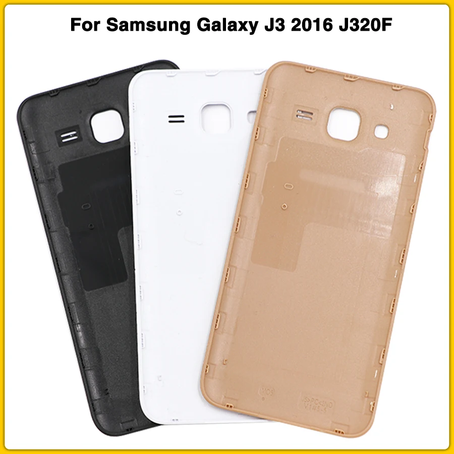 J320 задний Чехол для samsung Galaxy J3 J320F J320FD задняя крышка для батареи задняя крышка для двери