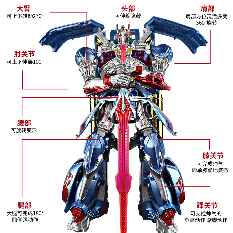 

35CM Transformation Toys Robot Series Anime Wasp Warrior Toy Plastic ABS Alloy Robot Car Boy Toys Gifts