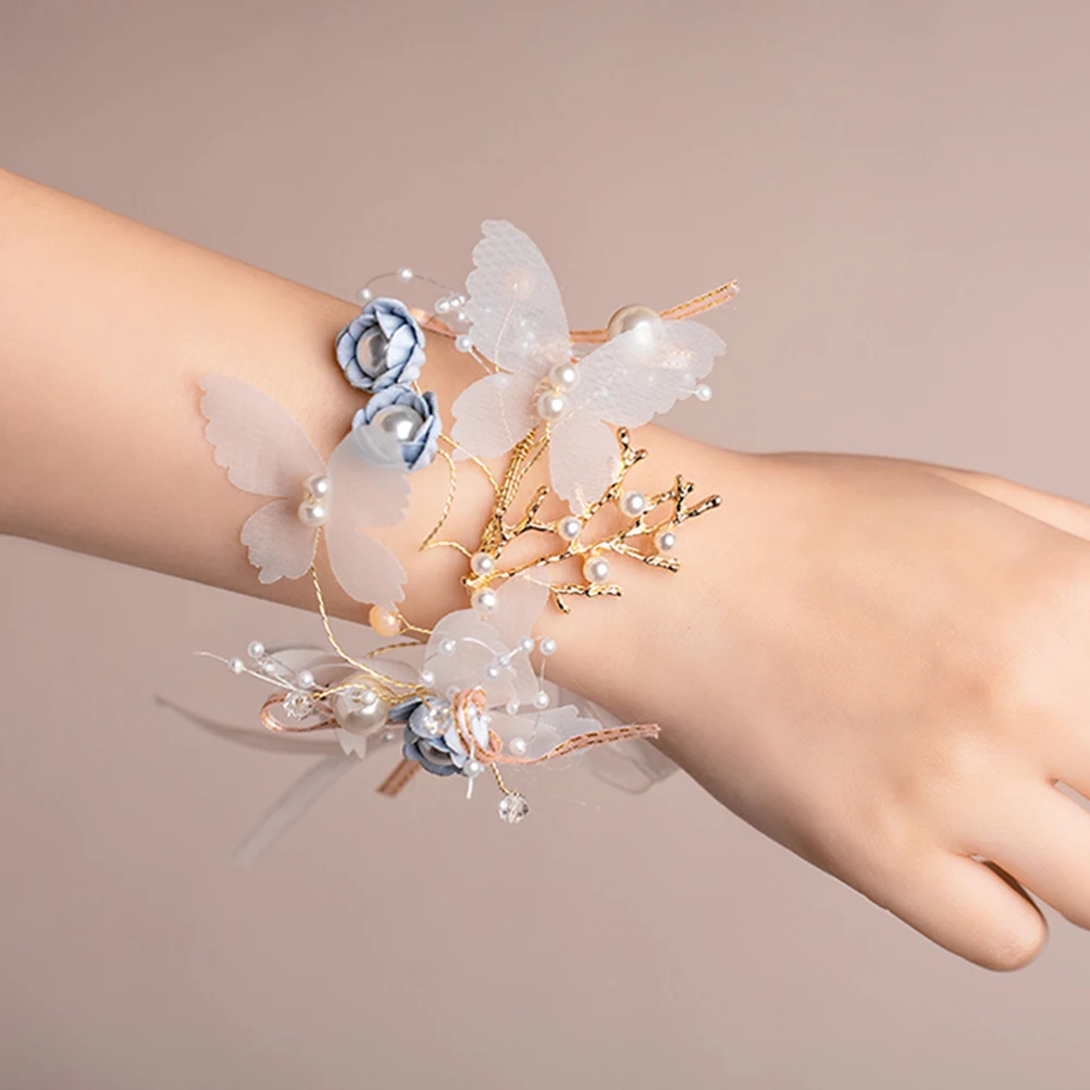 1 шт бутоньерка на запястье для подружки невесты Свадебная повязка цветок