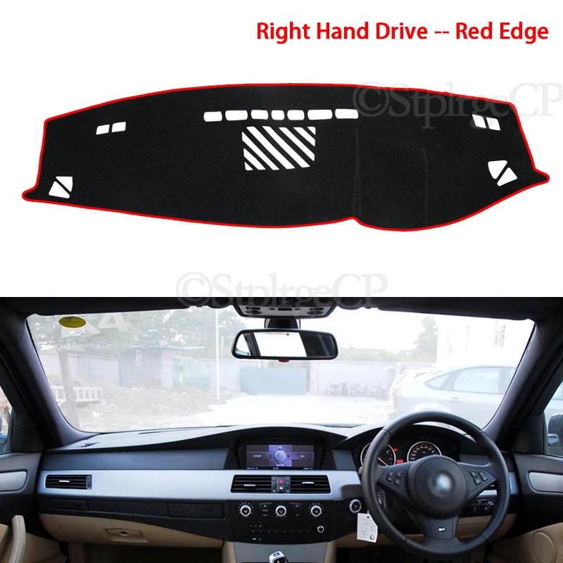 Солнцезащитный коврик для приборной панели BMW 5 Series E60 2004 2009 520i 525i 530i 535i|Наклейки на
