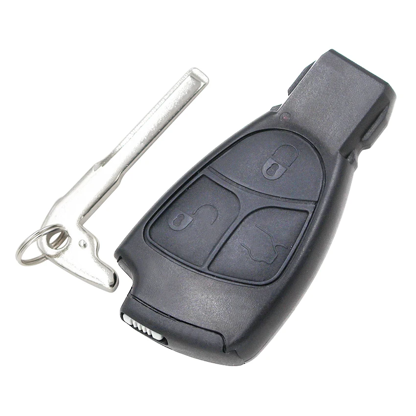 Умный пульт дистанционного управления для автомобиля fob 3 кнопки 433 МГц Mercedes Benz B C E