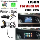 Беспроводной Carplay для Audi A4 B8 B9 8k MMI3g 2g 2009  2015 интерфейс задняя камера Android Авто оригинальный дисплей Улучшенный декодер