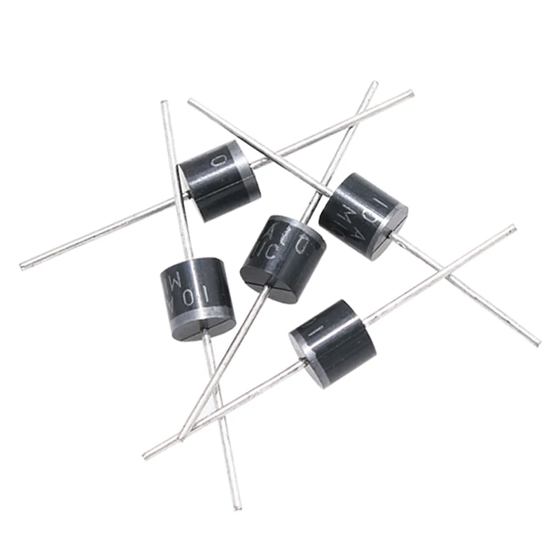 10 шт. с выпрямительным диодом R-6 6A4 6A6 6A8 6A10 10A4 10A6 10A10 20A10 FR604 FR607 FR608 HER604 HER607 HER608 6A 400V 600V