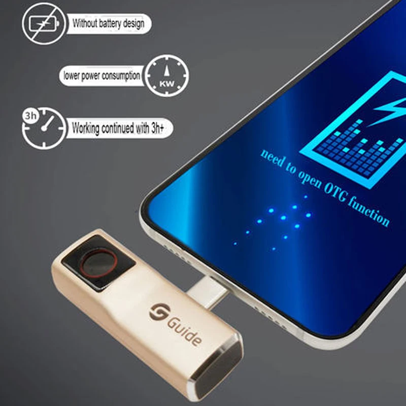 Новый MobIR Air тепловизор камера для смартфона тип-c OTG 6 0 анти-пип датчик температуры