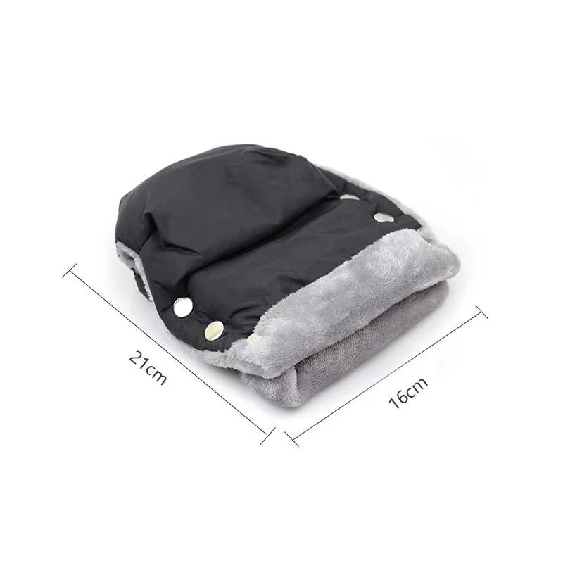 

Winter Warm Portable Breathable Soft Surface Pushchair Hand Muff Mitten Pushchair Stroller Gloves Waterproof Pram Protect Gloves