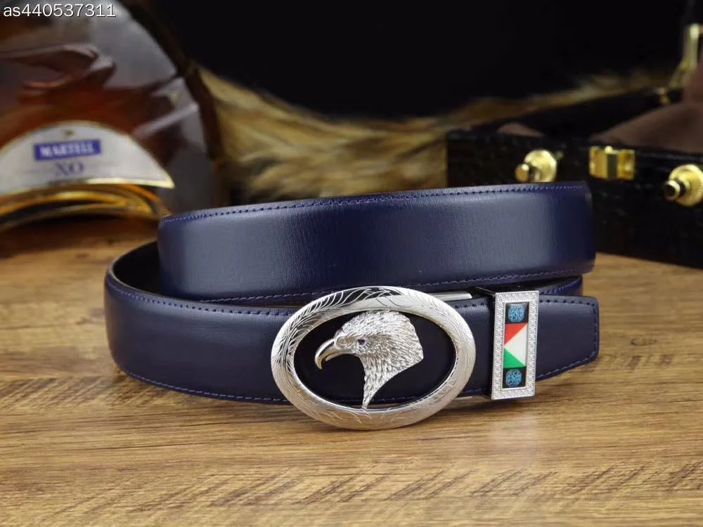 

Snake Billionaire belt skin men's 2021 new style fashion geometry alloy buckle real leather 100CM-125CM gentleman free shipping
