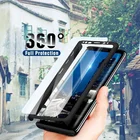 Чехол с полной защитой на 360 градусов для Samsung Galaxy S21 Ultra S20 FE S10 S9 S8 Plus S7 S6 Edge Note 20 10 9 8 Lite M30S M21, чехол