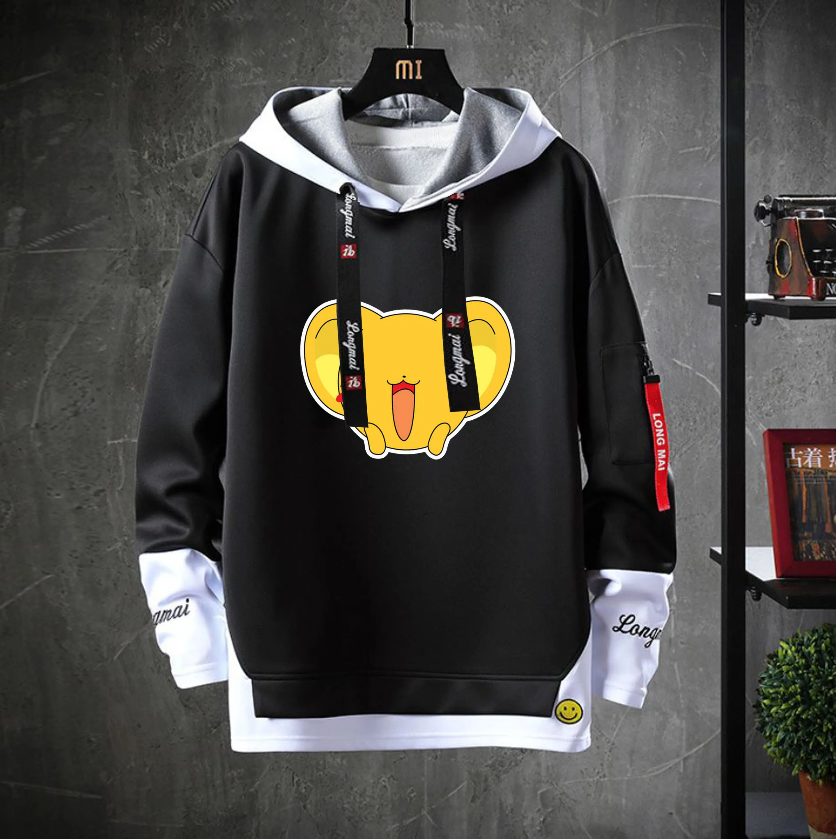 

Аниме Card Captor с капюшоном для подростков, героинь мультфильма «Холодное сердце» с унисекс повседневный комплект платья из двух частей, толст...