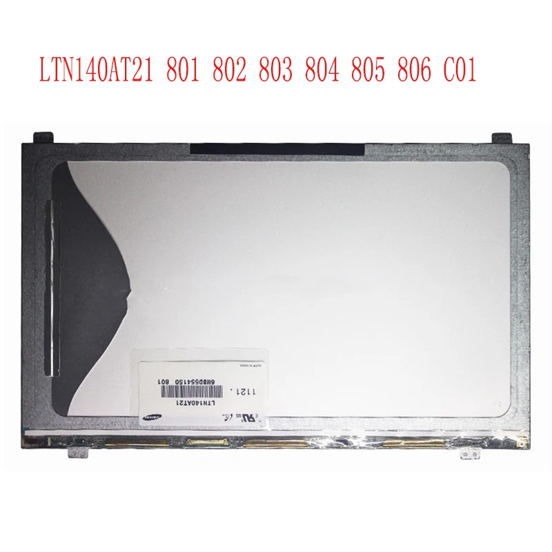 ЖК экран LTN140AT21 801 802 803 804 805 C01 для samsung np535u4c QX412 np530u4c NP300E4Z матричный дисплей ноутбука