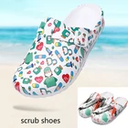 EVAобувь с эффектом потертости для больниц, Хирургический медицинский тапочек, Женская нескользящая обувь для доктора, обувь для медсестры, медицинская обувь, спа-салон, обувь для салонов красоты