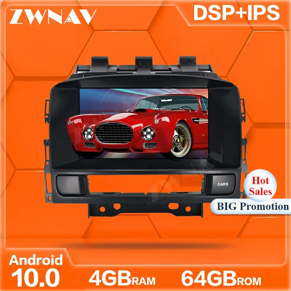 Android 10 0 автомобильный dvd плеер с экраном GPS Navi для Opel Astra J 2010 2013 CD300 CD40 Авто Радио