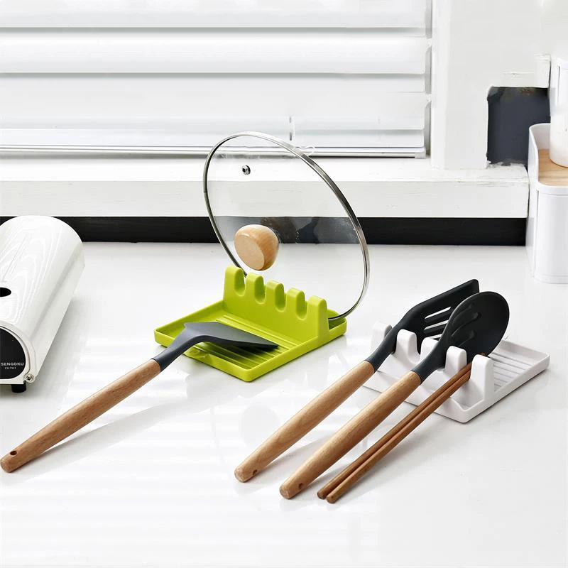 Держатели для кухонных ложек подставка хранения посуды вилка и лопатка полка