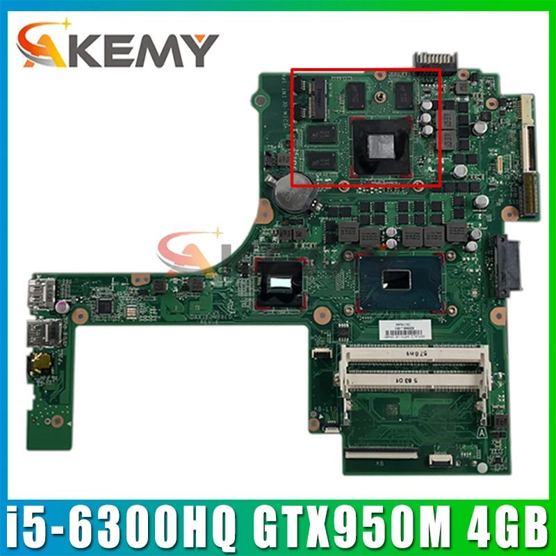 Для струйного принтера HP PAVILION 15-AK Материнская плата ноутбука 832847-001 832847-601 с i5-6300HQ