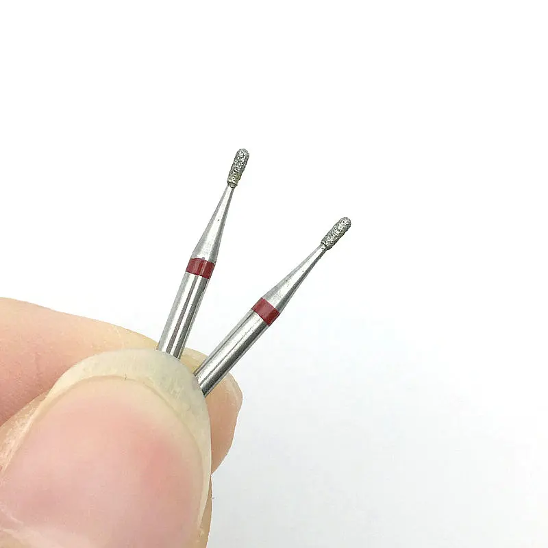 10 шт. алмазные Буры для полировки зубов 1 6 мм |