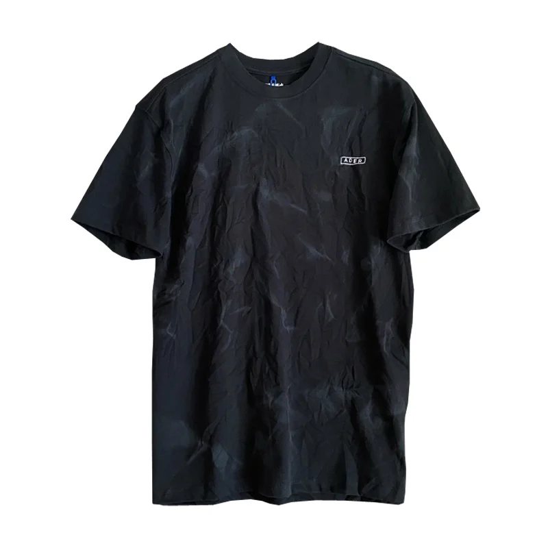 

Oversize Ader Error T-shirts Men's Women's High Quality Washed Dyed Pleated Applique Embroidered T-shirt Adererror Tshirts