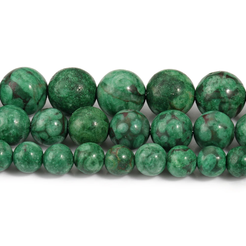 

Природные медицинские камни зеленый круглый свободные Maifan минеральные бусины для самостоятельного изготовления ювелирных изделий брасле...