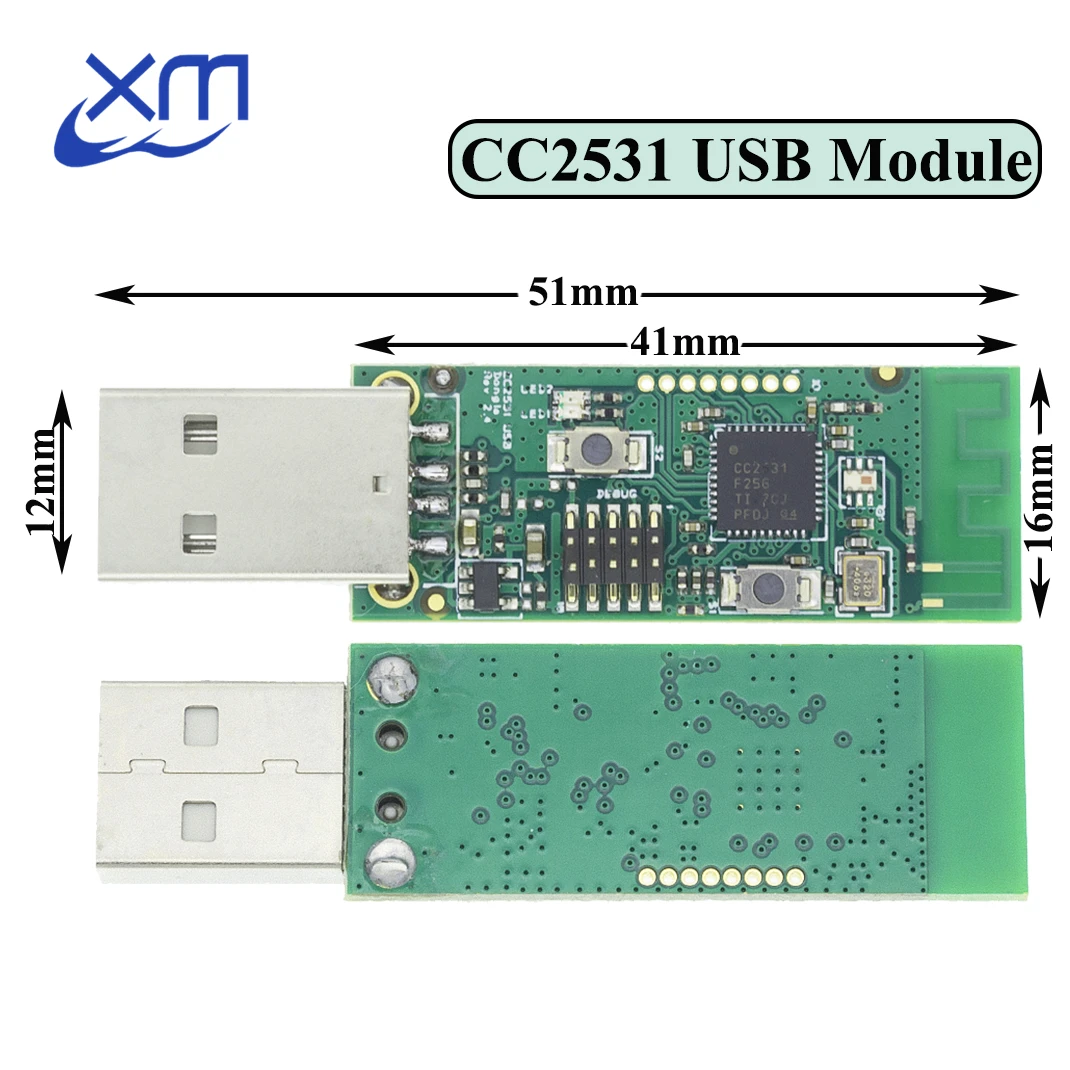 Беспроводная плата Zigbee CC2531 Sniffer модуль анализатора Packet Protocol USB интерфейс Dongle Capture
