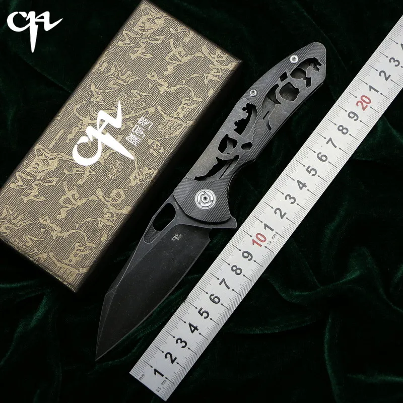 Складной нож CH3515 s35vn стальные титановые ручки для кемпинга выживания охоты