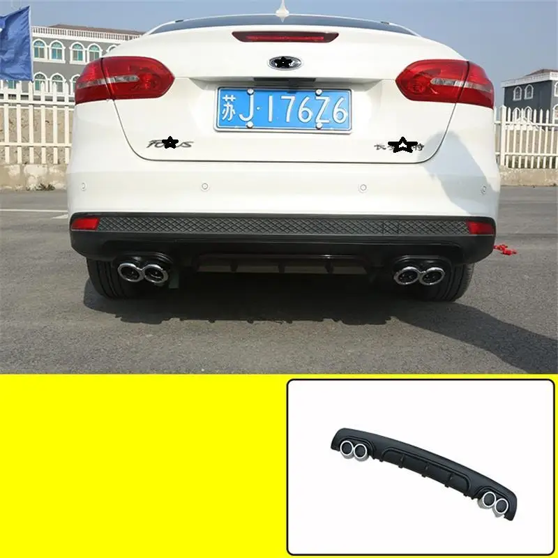 Модификация Персонализированные авто Стайлинг задний диффузор Tunning передний