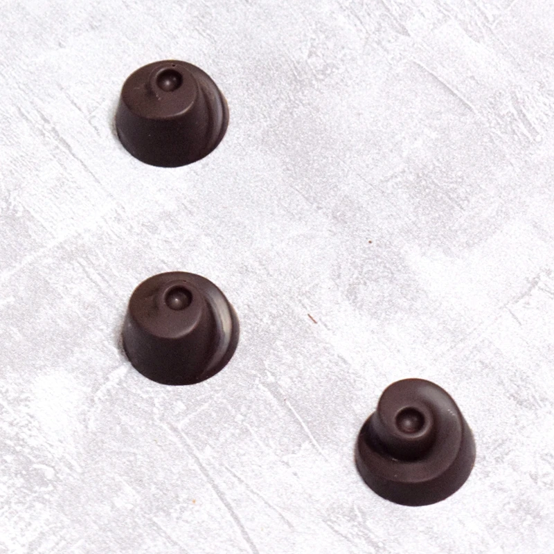 

3D Polycarbonate Chocolate Mold Spiral Form Tray Cake Food Mold For Chocolates Bakery Cake Decorating Baking Pastry Tools