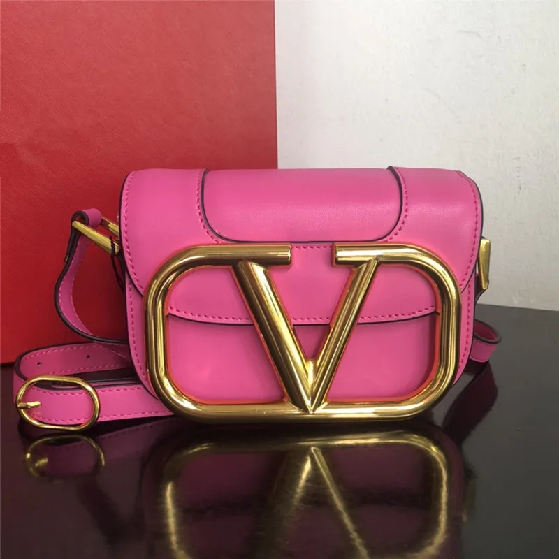 

Luxury star in the same style bags women's brand High quality genuine leather Saddle bag Soft leather crossbody Shoulder bag