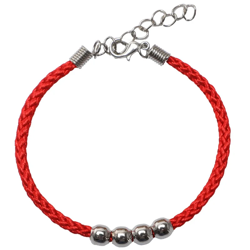 

2 Pcs Hand Weaving Bracelet Fashion Parts Chic Couple's Jewelry Wrist Decorating Accessories Gift