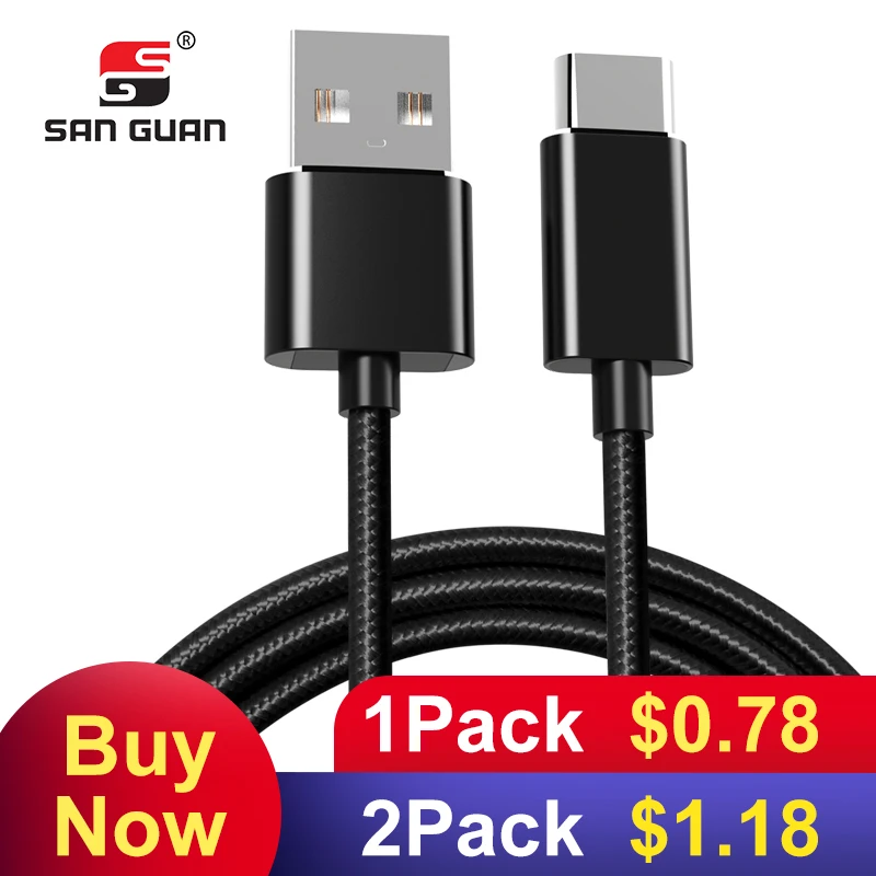 Кабель USB C 2.4A Быстрая зарядка для samsung xiaomi redmi Note 7 USB 3,1 C type кабель для USBC зарядное устройство huawei lenovo LG телефонный кабель