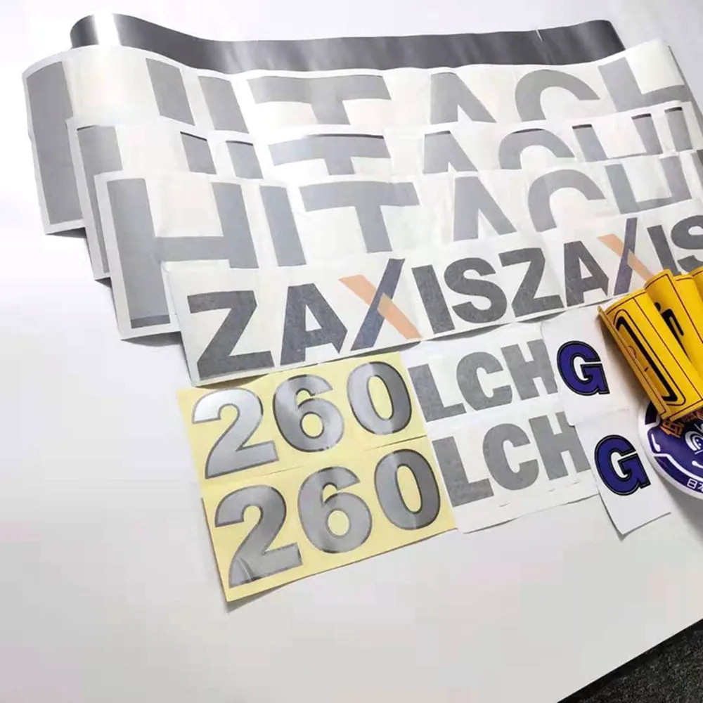 Стикер экскаватор ZAX/ZX sticker для Hitachi ZAXIS260LCHG | Автомобили и мотоциклы