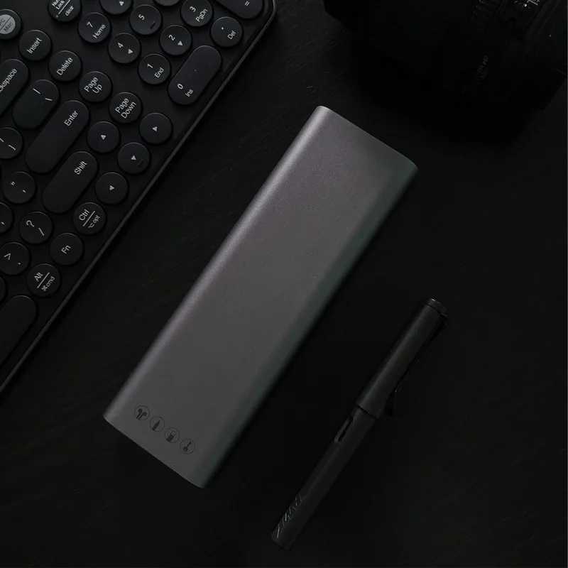 Xiaomi Mijia Youpin MIIIW металлический ящик портативный корпус ручки алюминиевый корпус кнопочный переключатель для школы офиса
