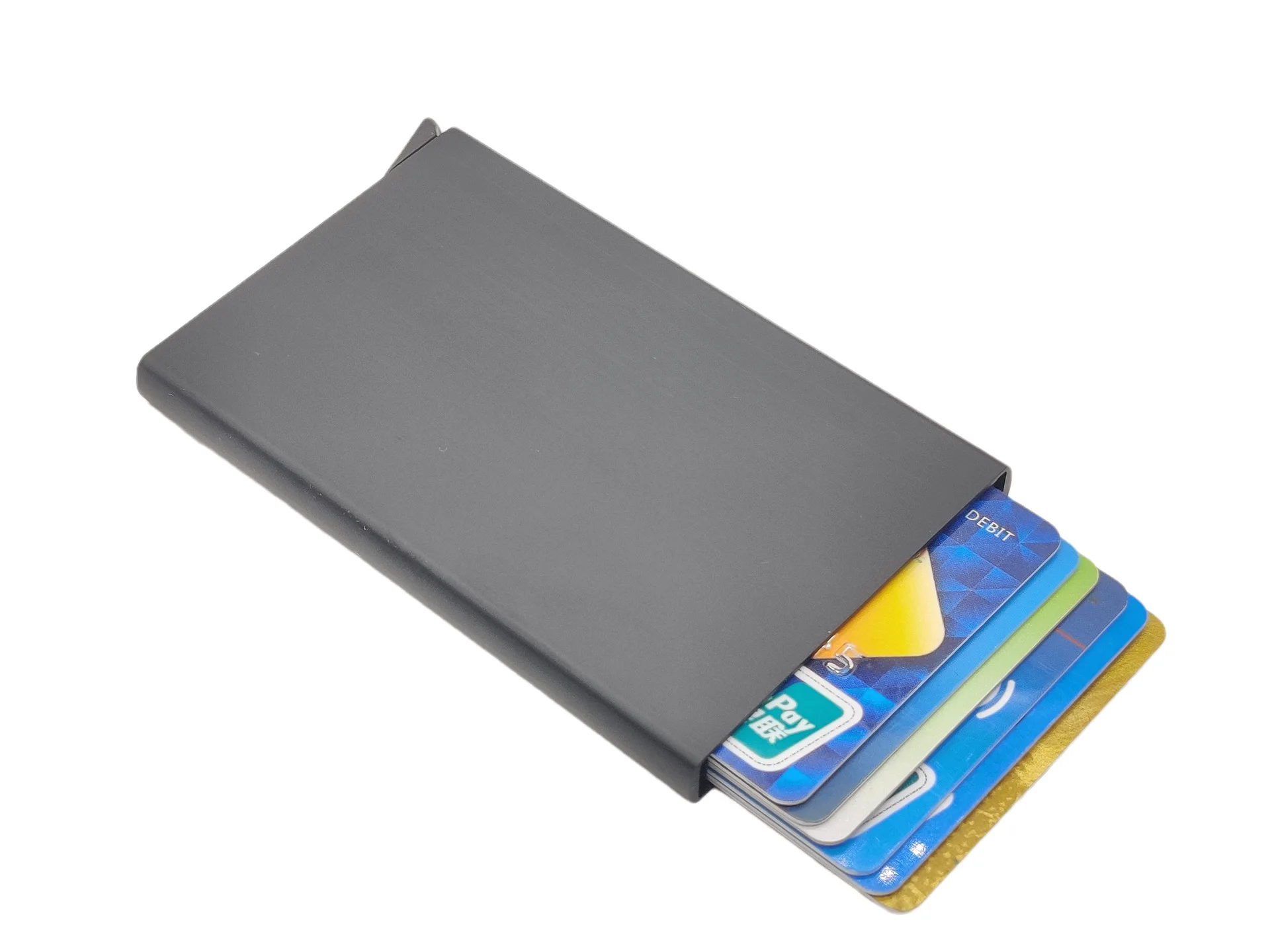 

3 шт., алюминиевый мини-кошелек для кредитных карт с RFID-блокировкой