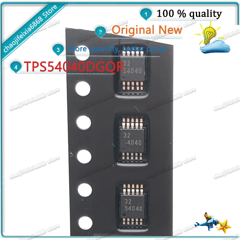 10 шт.-20 шт./лот! TPS54040DGQR 54040 Φ TPS54040 54040DGQR MSOP10 переключатель регулятора напряжения IC