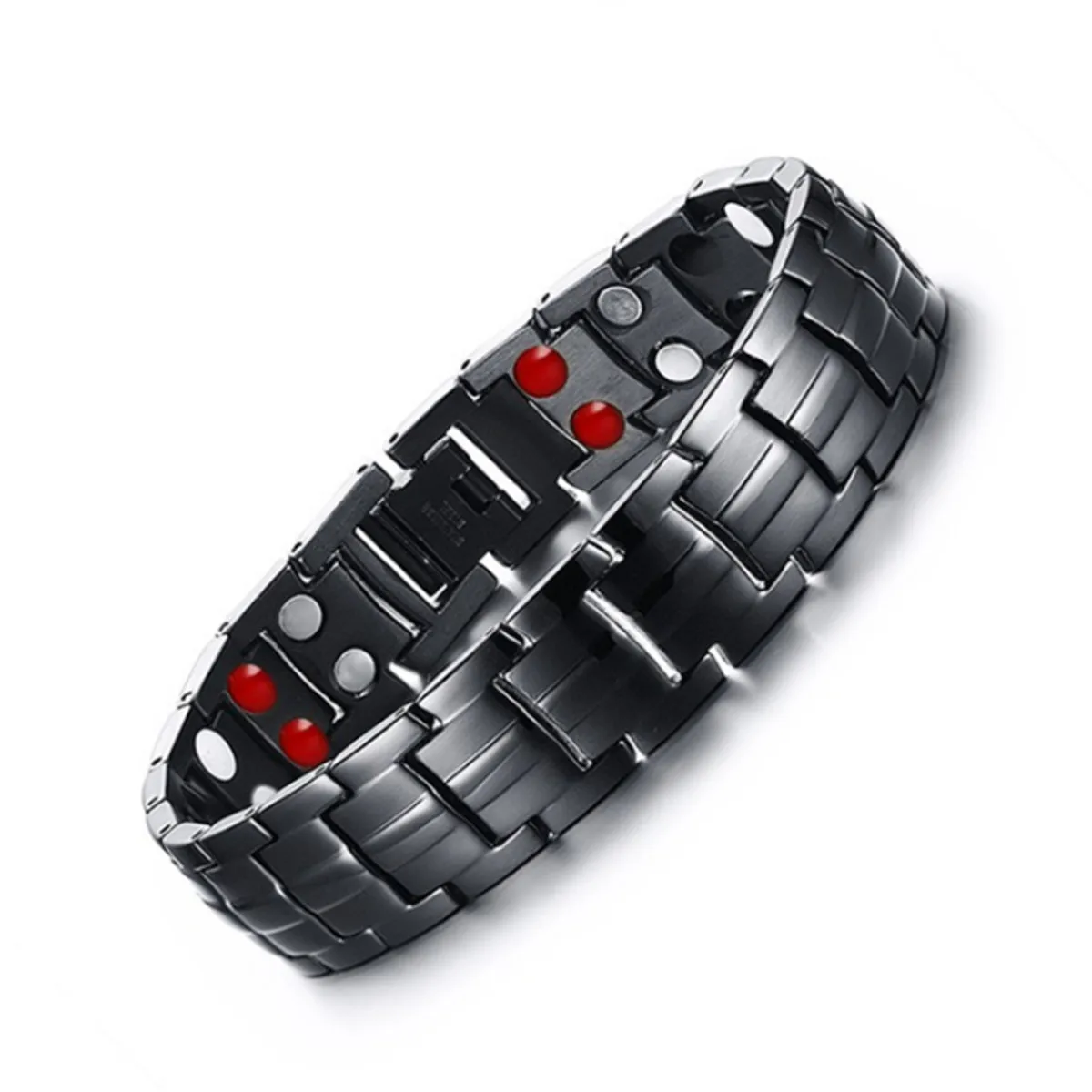 4 в 1 Мужской Женский титановый магнитный браслет супер сильный анион энергия