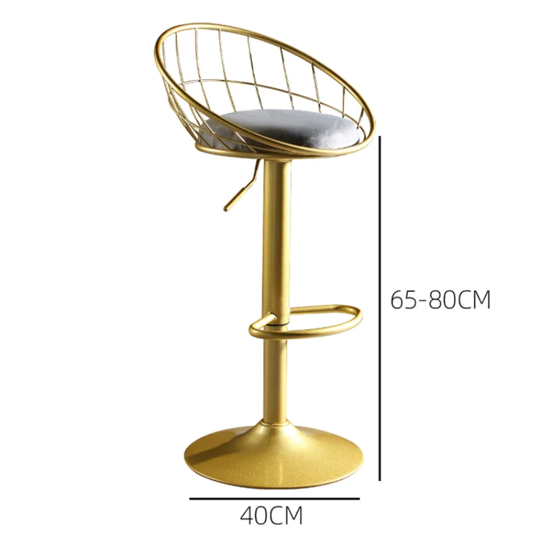 

Adjustable Lift Bar Stools Nordic Modern Rotating Bar Stools Luxury Home Bar Chairs Iron High Chairs Fauteuil Bar Home Decor BC