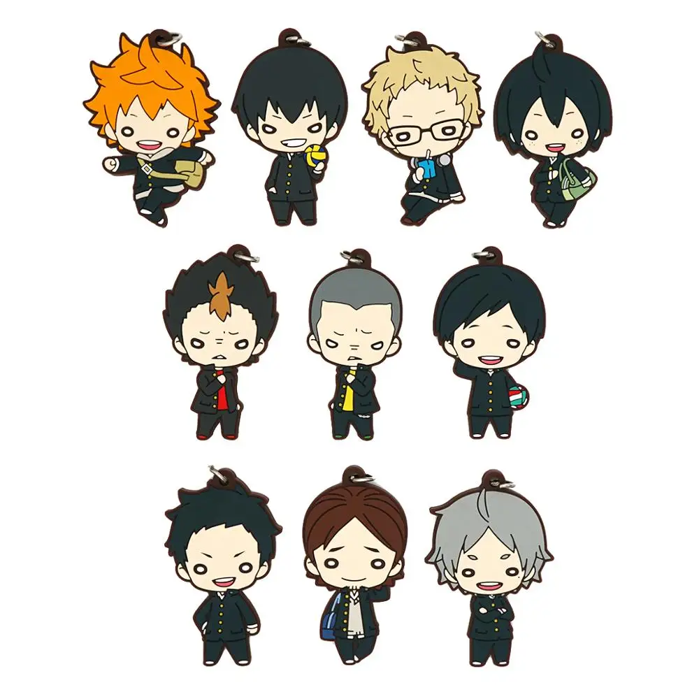 Haikyuu! Аниме ремень Karasuno Hinata Kageyama Sugawara Koshi Tsukishima Yamaguchi новая школьная форма Ver
