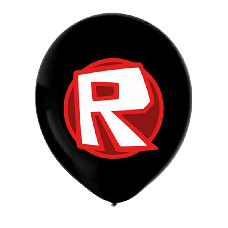 

12pcs/lot Roblx Balloons Blocks Balloon Video Game Theme Party Supplies Toys for kids Birthday Party Supplies Globos