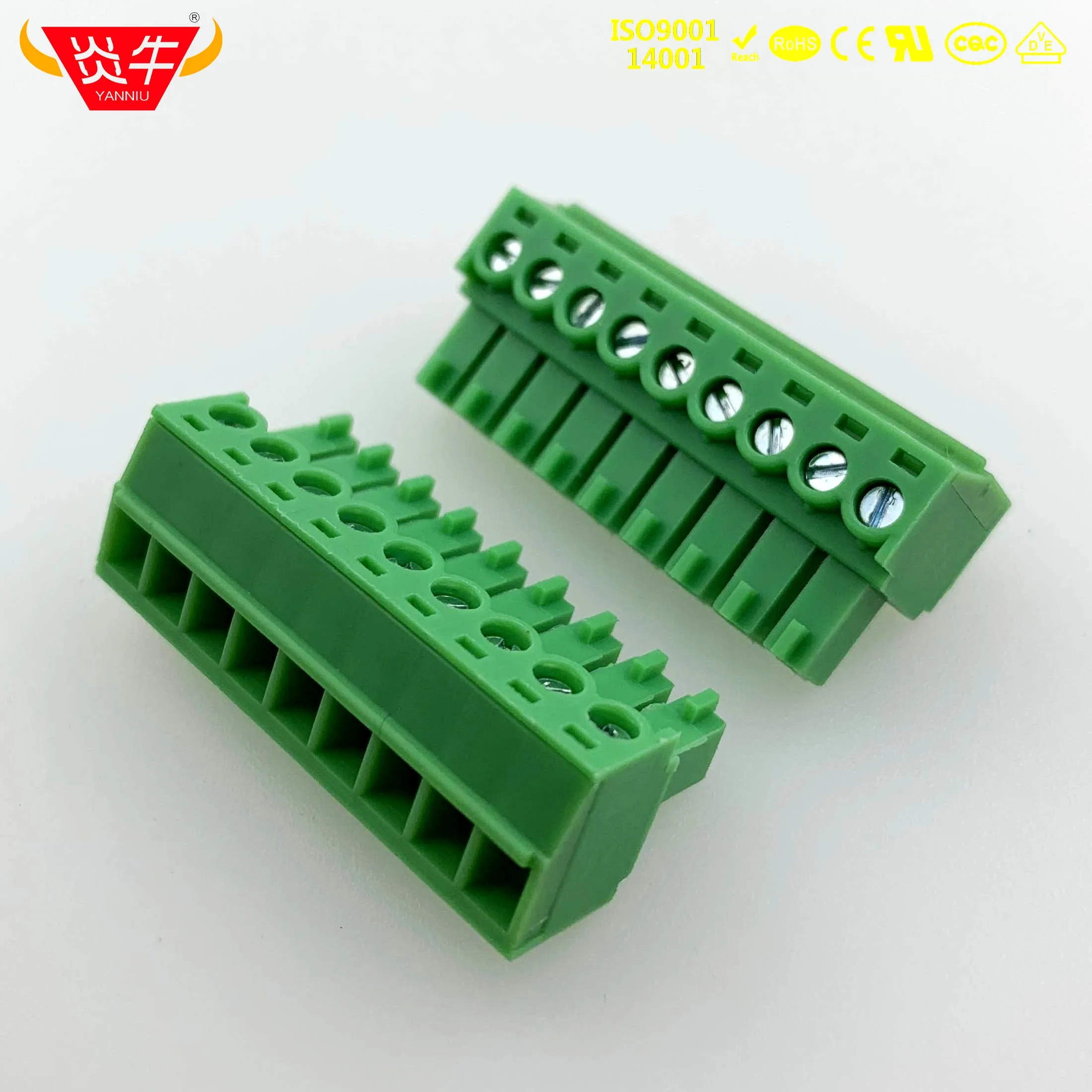 KF2EDGK 3,81 2P~ 12P PCB клеммные блоки 15EDGK 3,81 мм 2PIN~ 12PIN MC 1,5/2-ST-3, 81-1803578 Феникс контакт KEFA DEGSON