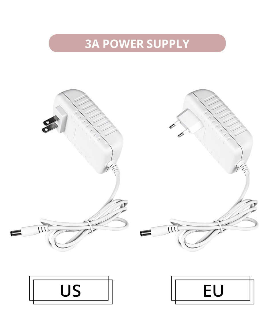 5 м супер яркий 2835 SMD Светодиодные ленты света+ 12V 24V 3A Питание 600/840/900/1020/1200 светодиодный s Диодная лента 4000K 3000K 10000K