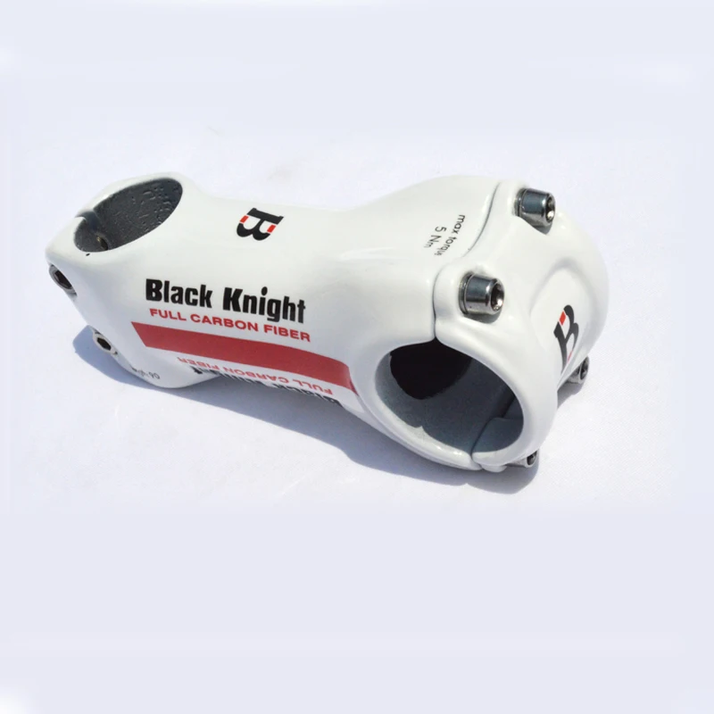 Черный рыцарский шток из углеродного волокна шоссейный велосипед запчасти для